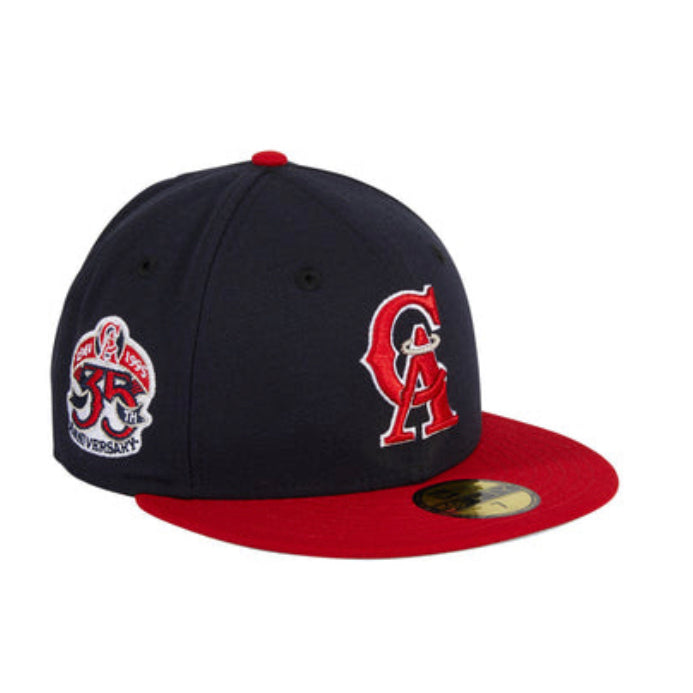 Hat Club Exclusive New Era 59Fifty Los Angeles Angels 35th Anniversary Fitted Hat