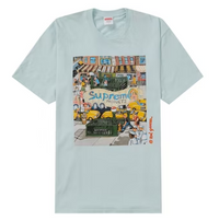 Supreme Manhattan Tee Pale Blue
