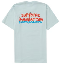 Supreme Manhattan Tee Pale Blue