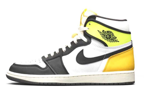 White Black Volt University Gold Jordan 1 Retro High