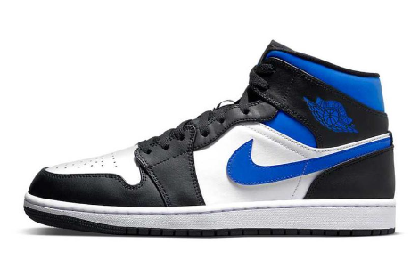 White Black Racer Blue Jordan 1 Mid