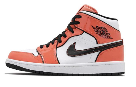Orange Turf Jordan 1 Mid (GS)