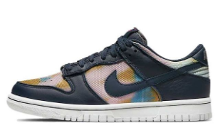 Graffiti Navy Nike Dunk Low (GS)