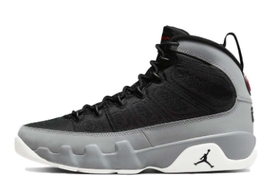 Grey Particle Jordan 9 Retro