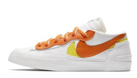 Sacai White Magma Orange Nike Blazer Low