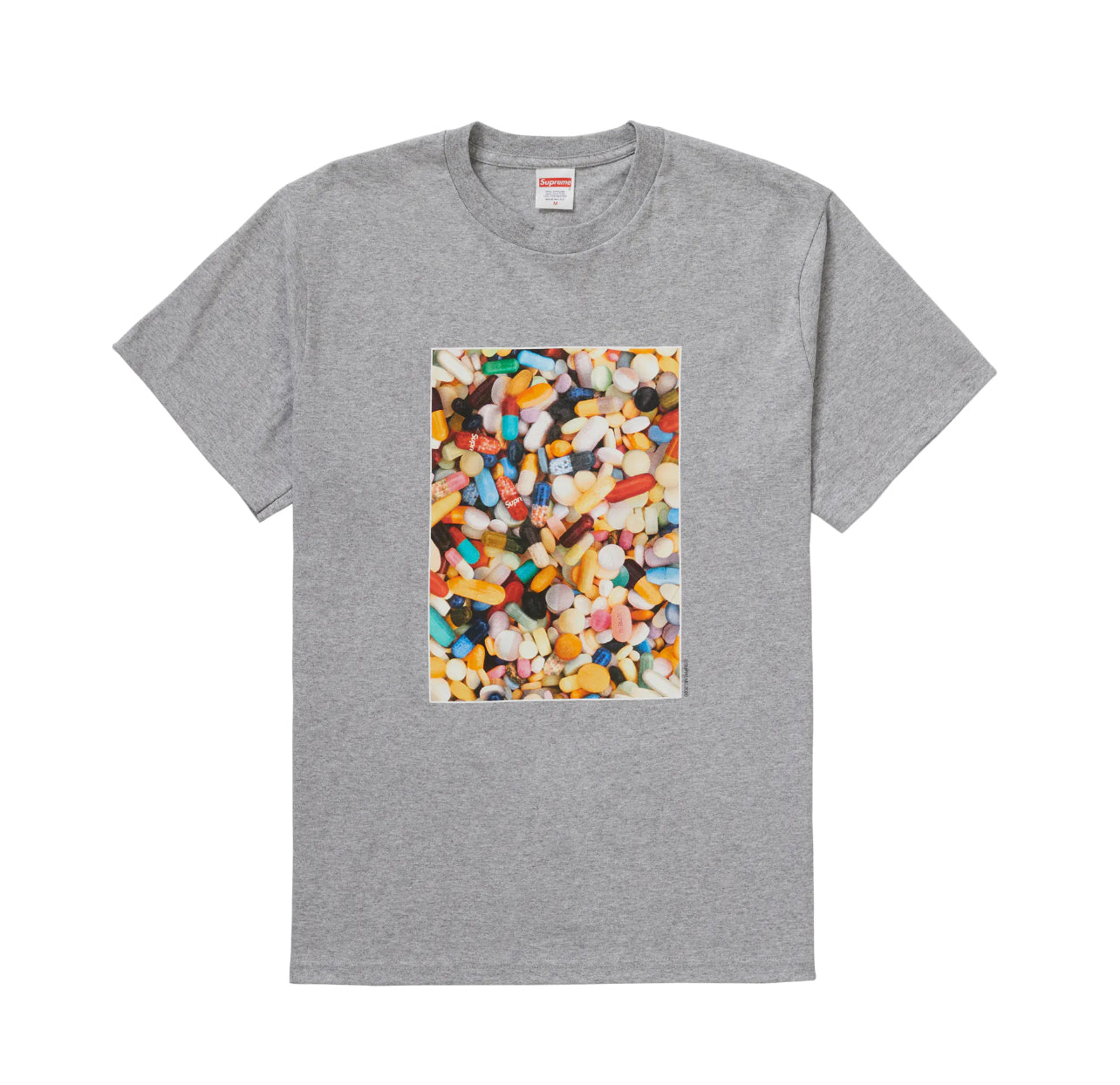Supreme Pills Tee Heather Grey