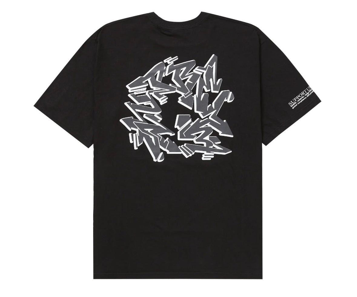 Supreme Support Unit Tee Black
