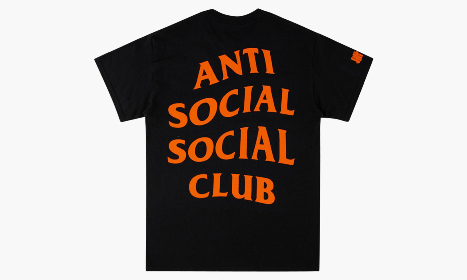 ASSC x Undefeated Paranoid Tee Black/Orange