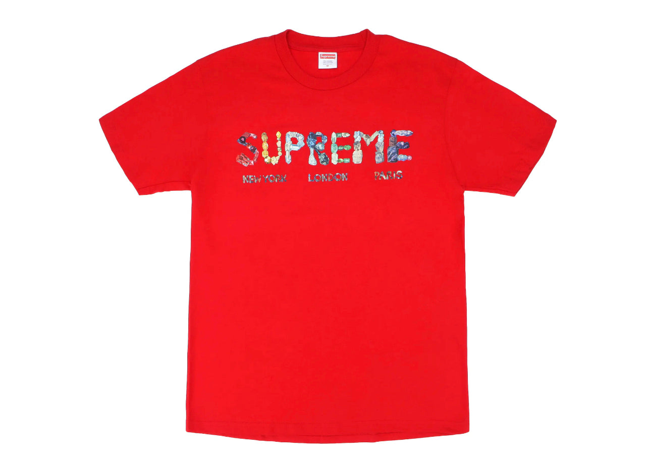 Supreme Rocks Tee Red