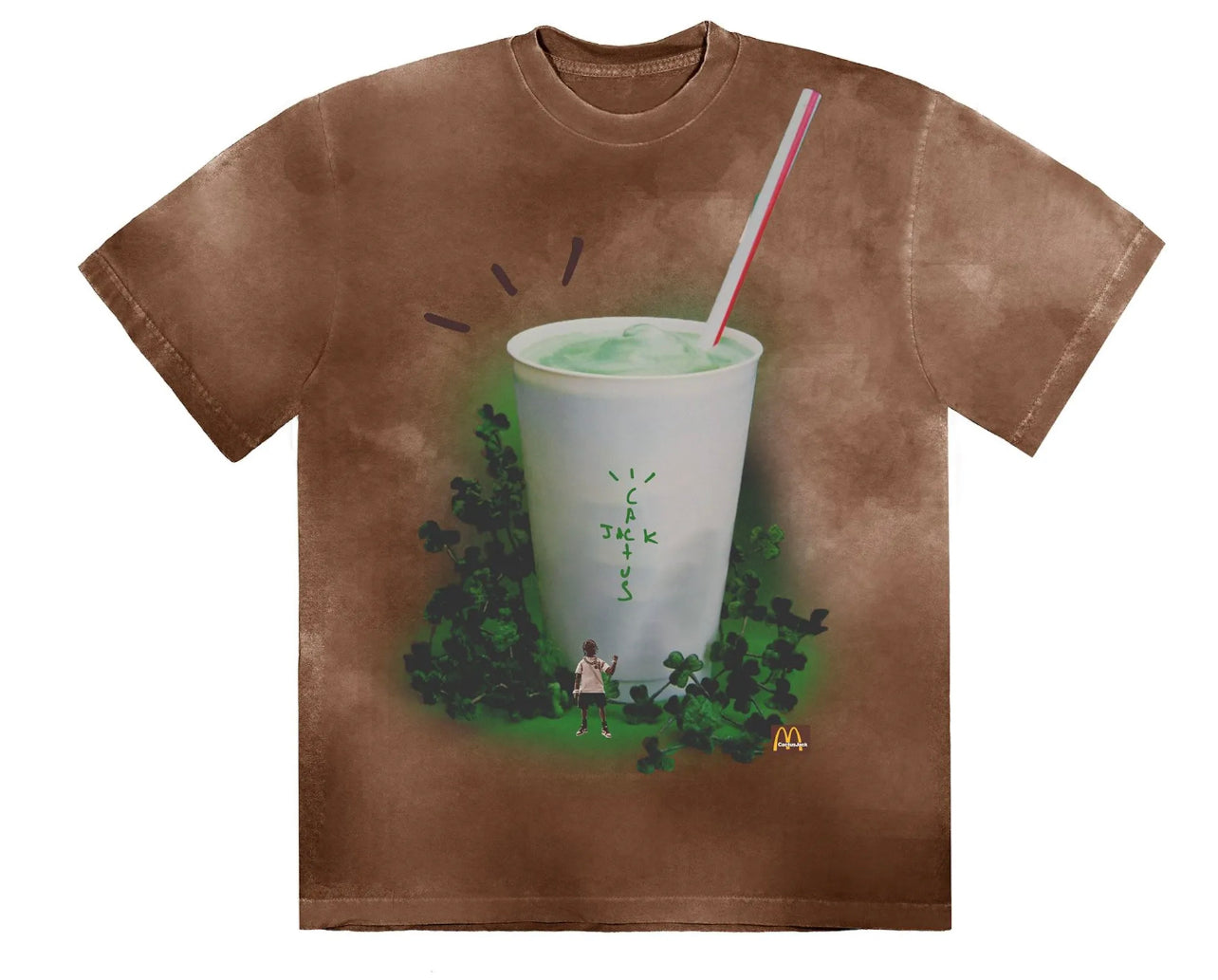 Travis Scott Grail Mcrib T-Shirt Multi