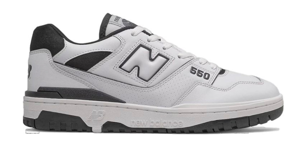New Balance 550 White Black (Replacement box)
