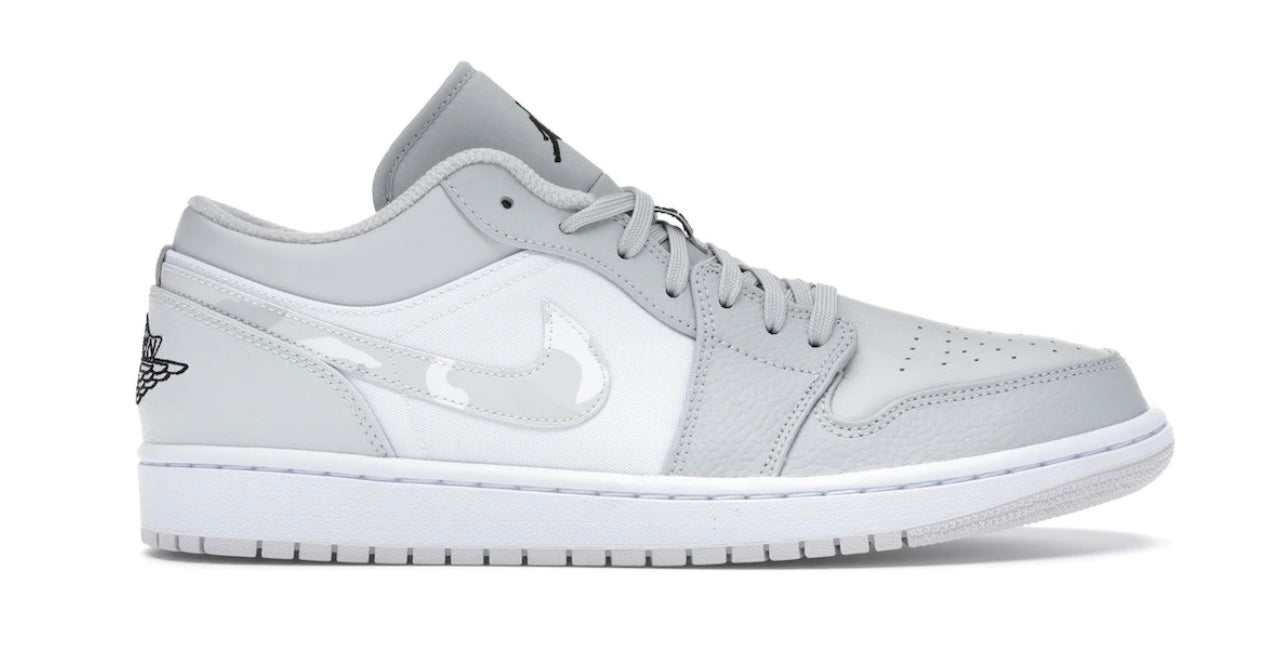 White Camo Jordan 1 Low (No box)