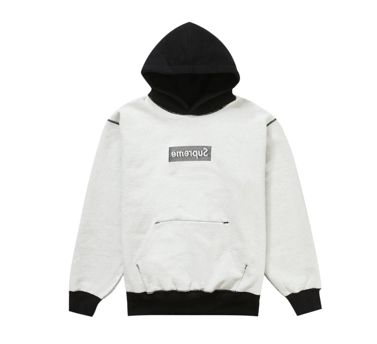 DropsByJay on X: Supreme Inside Out Box Logo Hooded Sweatshirt