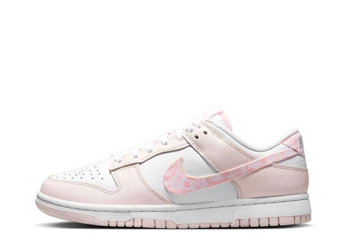 (W) Nike Dunk Low Pink Paisley