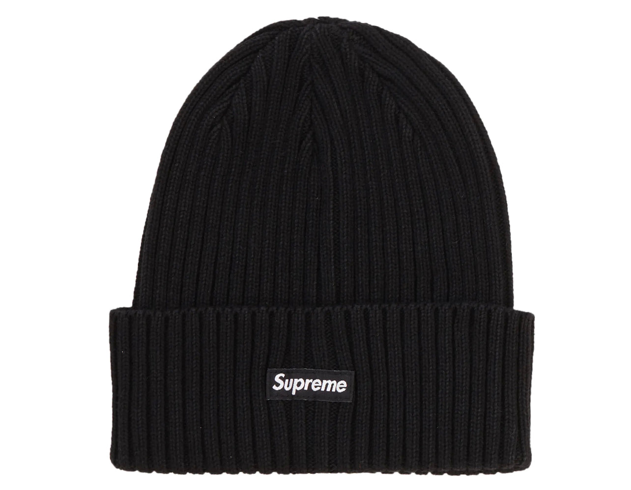 Supreme Overdyed Beanie Black