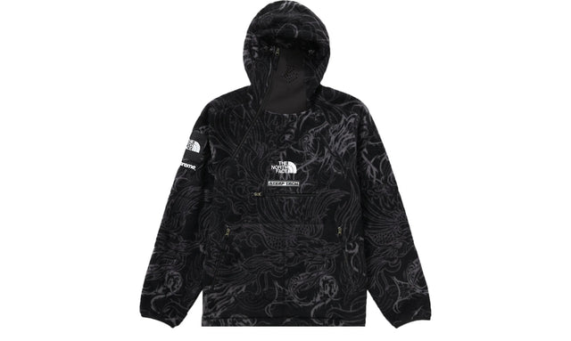 Supreme North Face Steep Tech Fleece Pullover Black