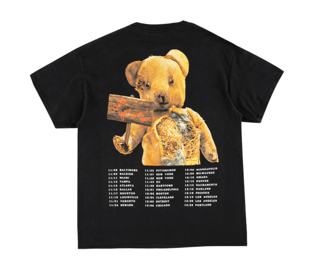 Travis Scott Teddy Bear Tee Black
