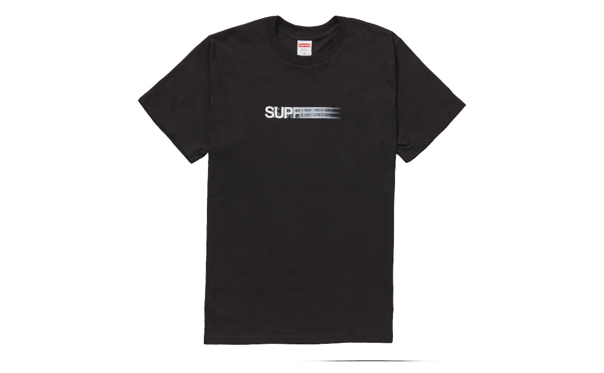 Supreme Motion Logo Tee Black