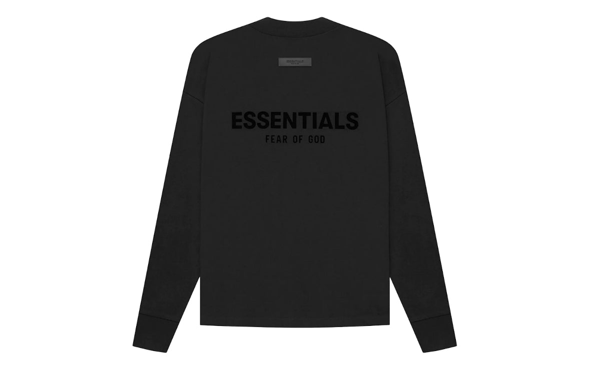 Essentials Black/Limo Long Sleeve Tee (SS22)