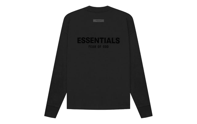 Essentials Black/Limo Long Sleeve Tee (SS22)