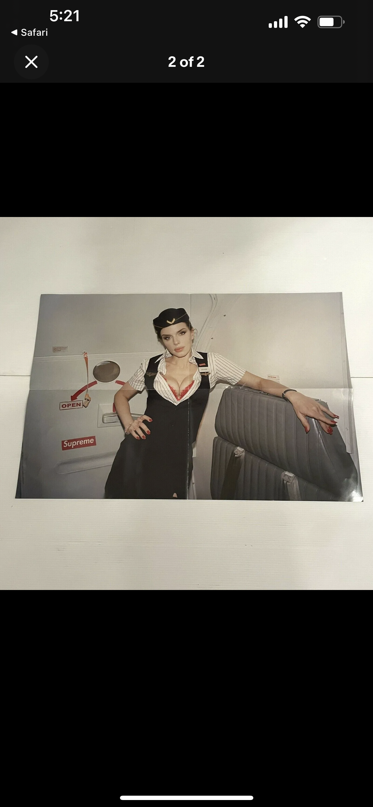 Julia Fox Supreme Poster 24x16 (SS22)