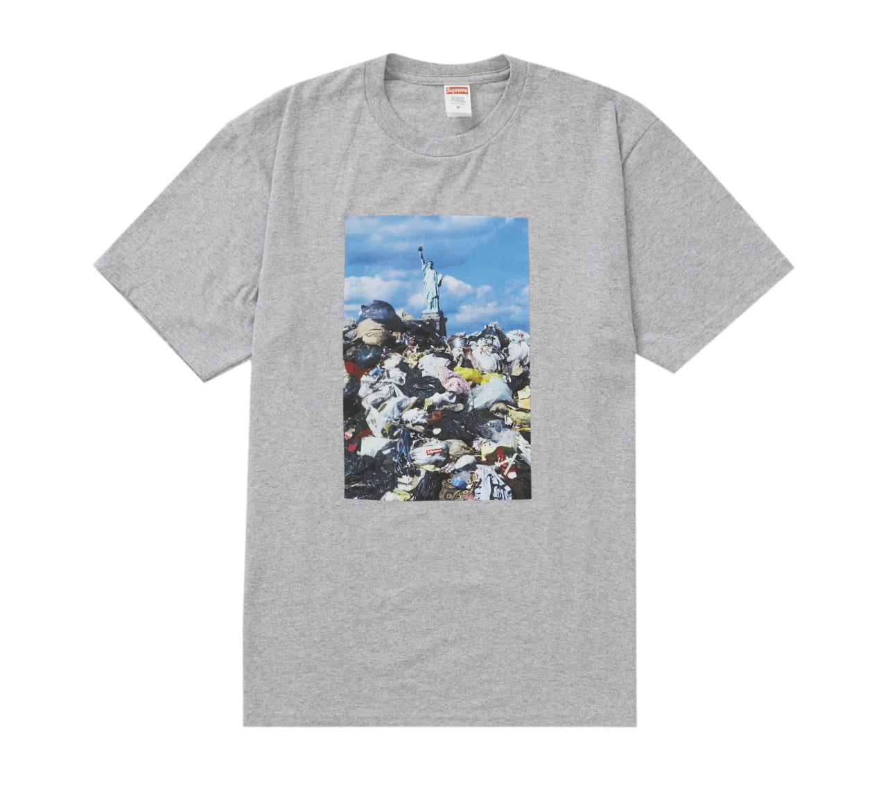 Supreme American Trash Heather Grey Tee