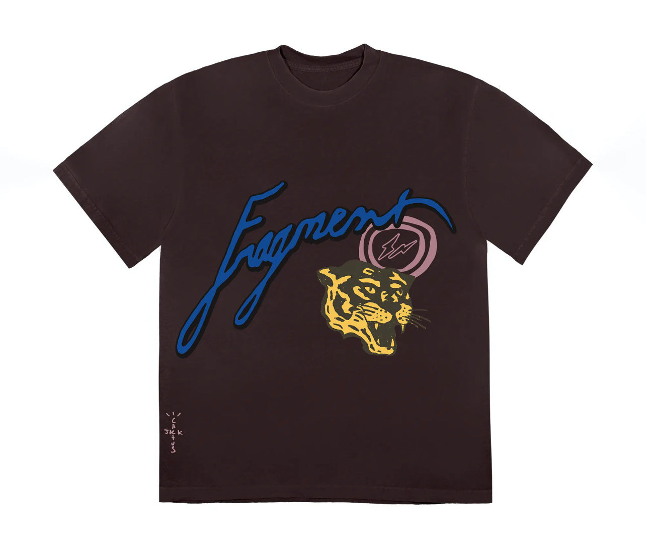 Cactus Jack For Fragment Icons Tee Brown