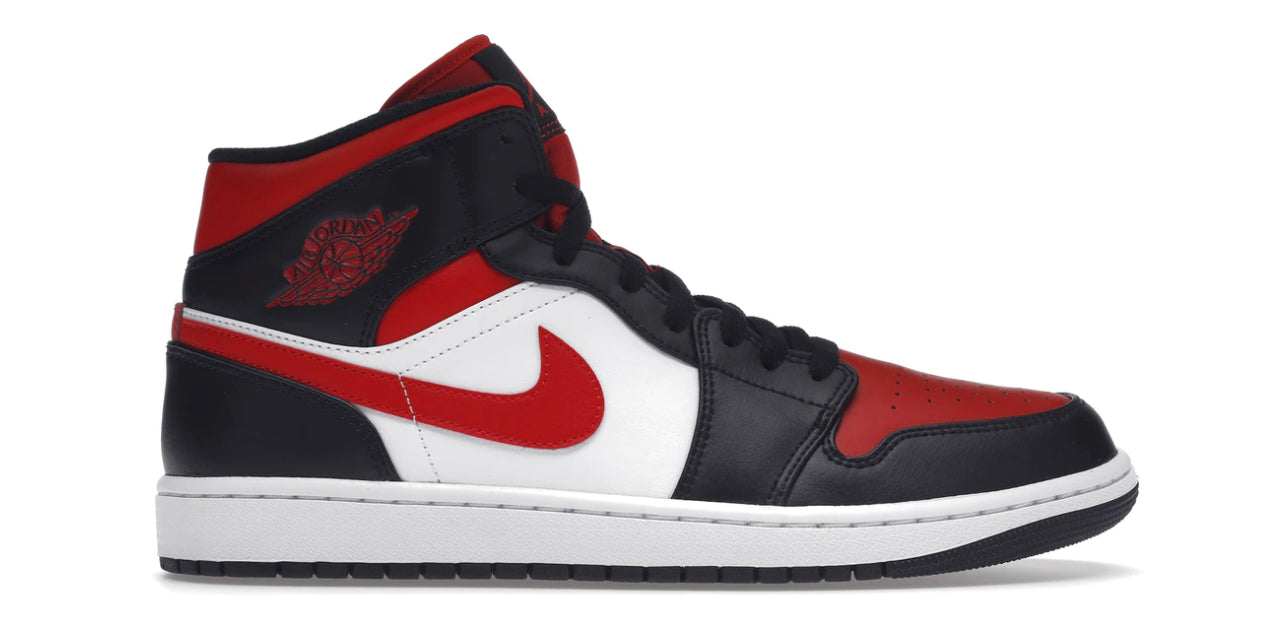 White Black Red Jordan 1 Mid (2022)