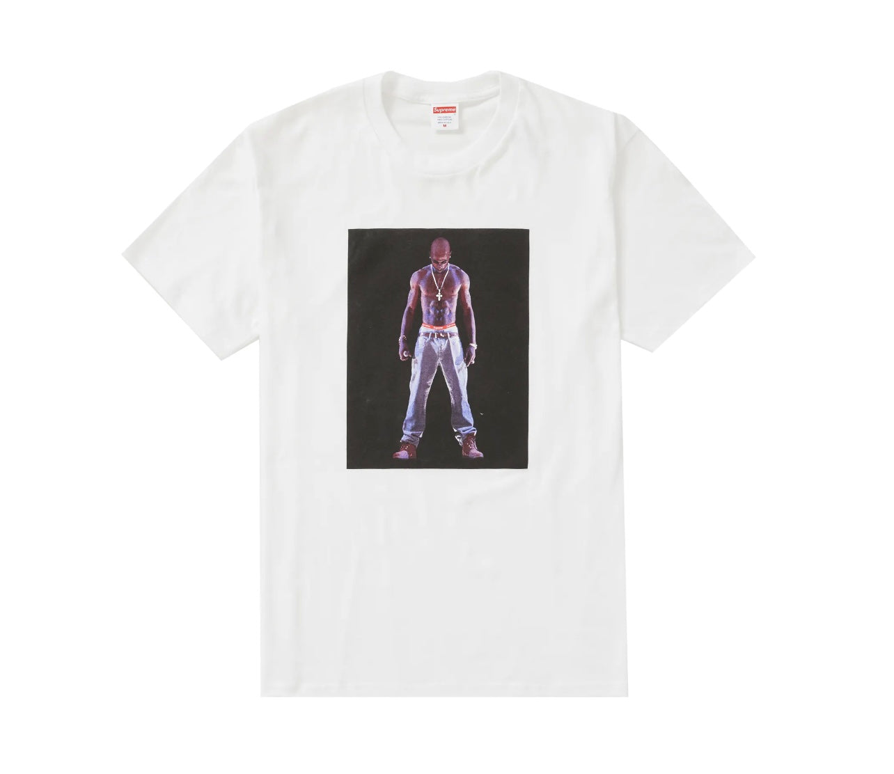 Supreme Tupac Hologram Tee White