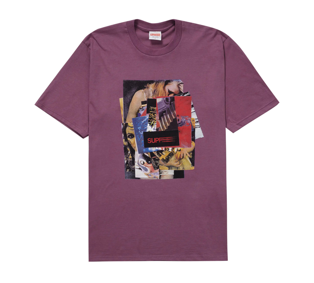 Supreme Stack Tee Plum
