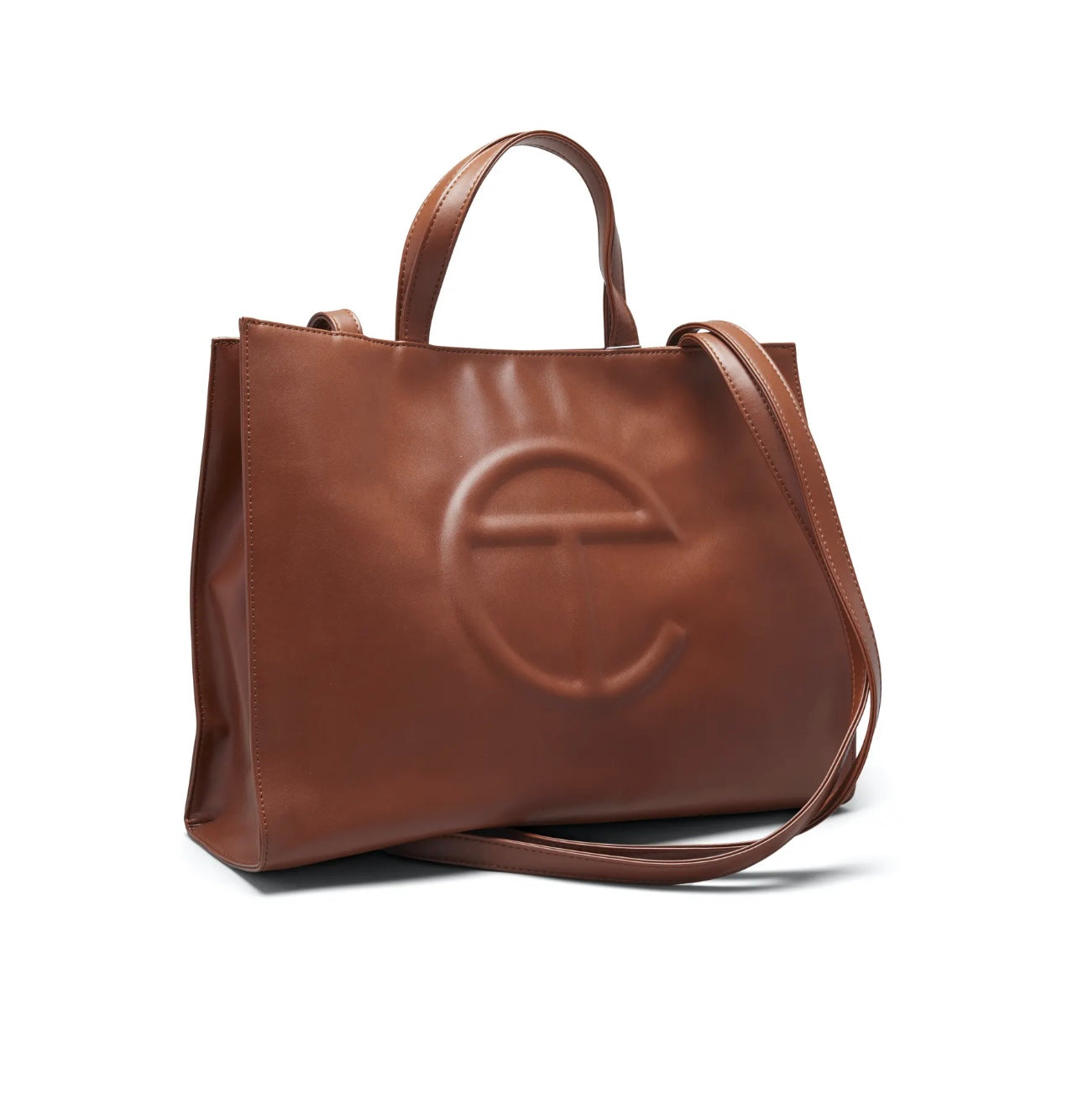 Medium Tan Telfar Shopping Bag