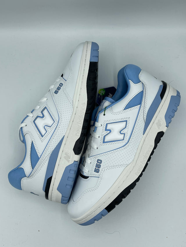 UNC White University Blue New Balance 550
