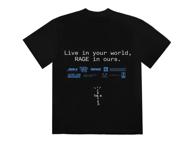 Travis Scott The Scott’s World t-Shirt Black