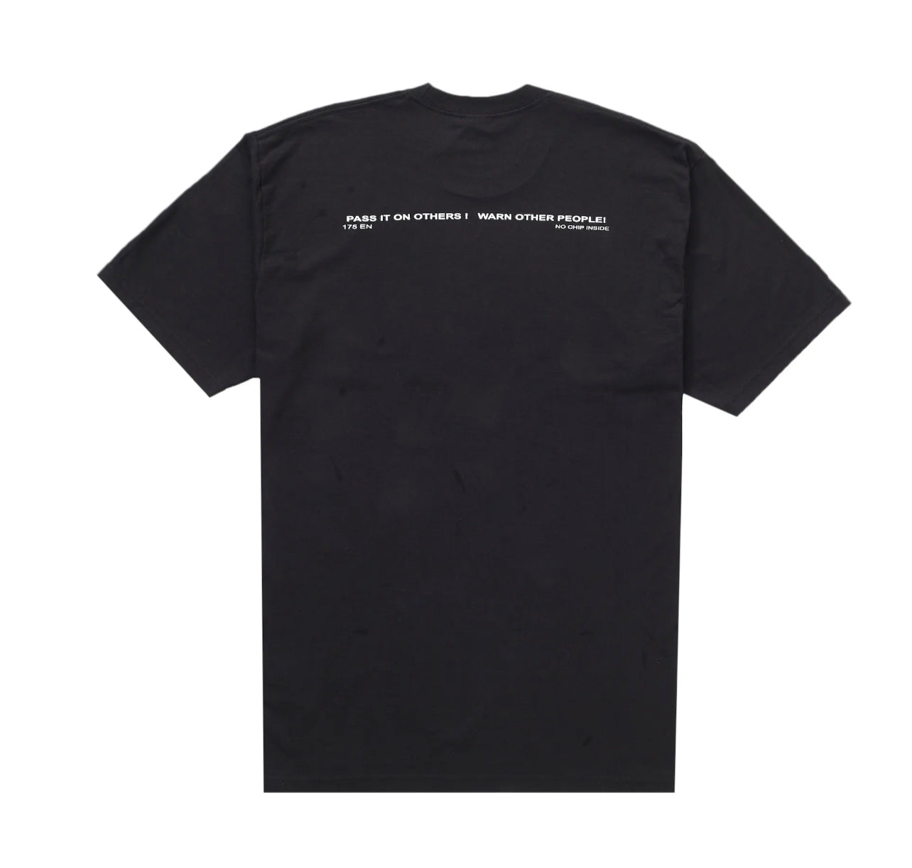Supreme Warning Tee Black