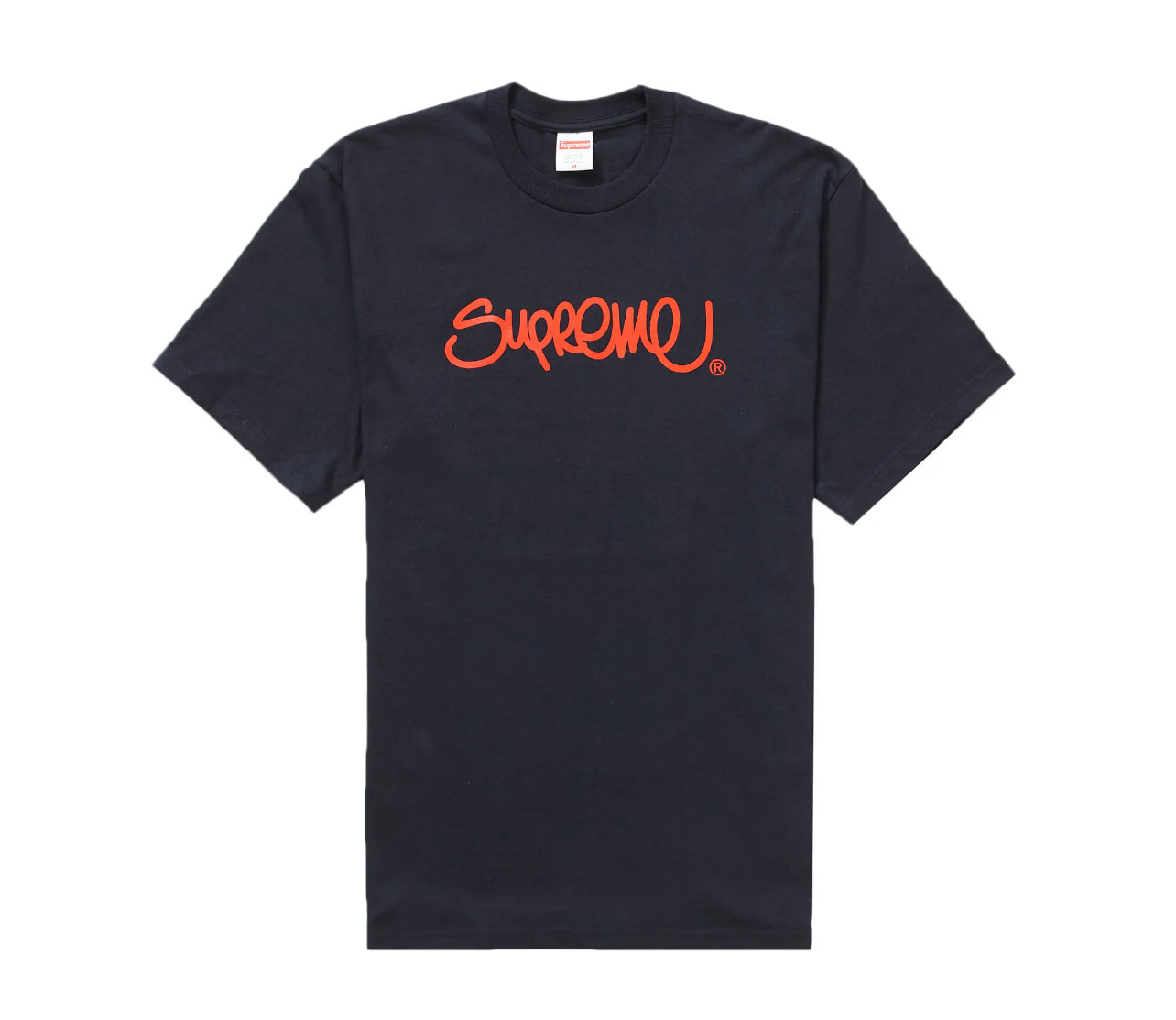 Supreme Handstyle Tee Navy