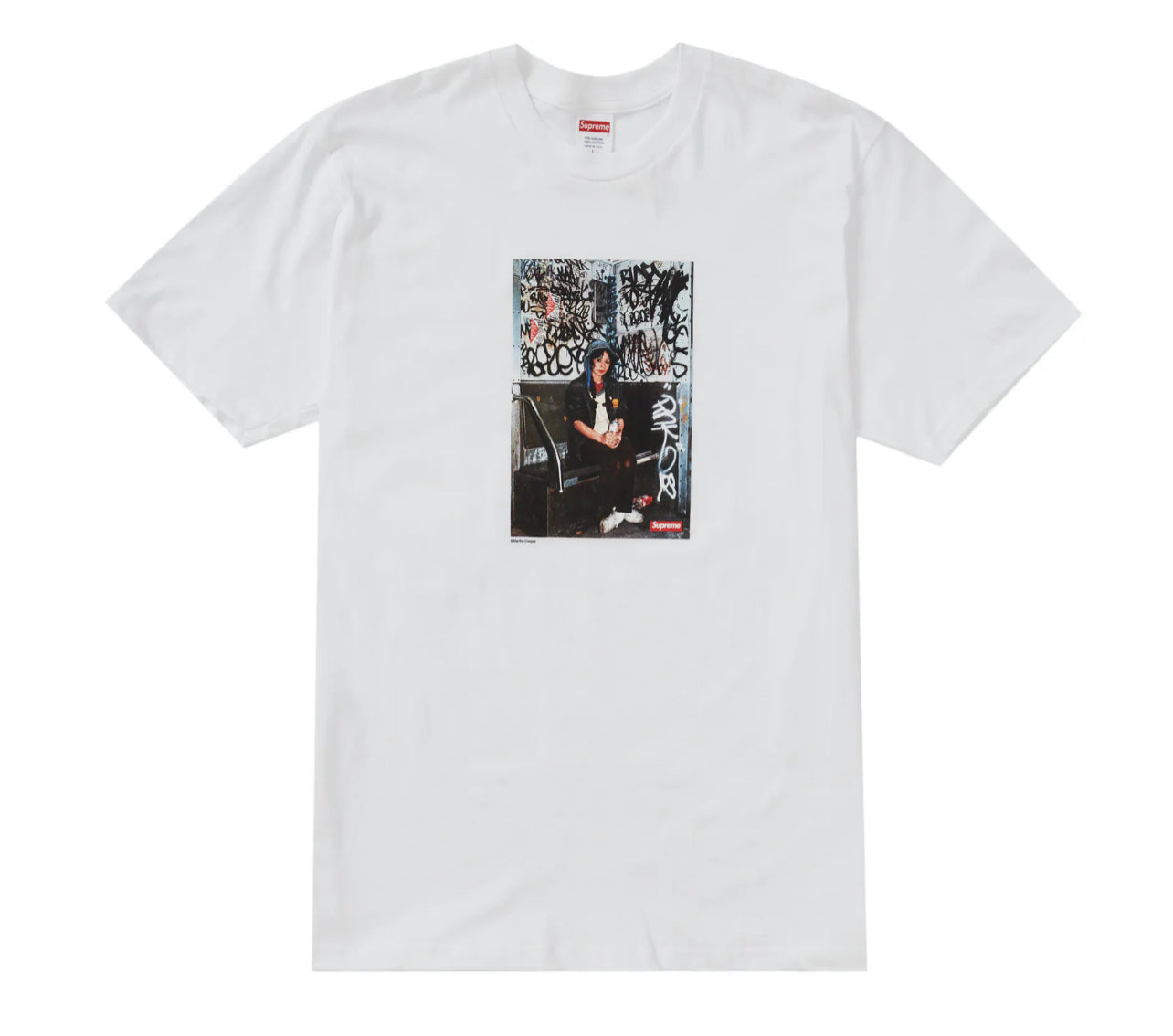 Supreme Lady Pink Tee White