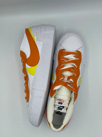 Sacai White Magma Orange Nike Blazer Low