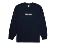 Supreme Box Logo L/S Tee Navy