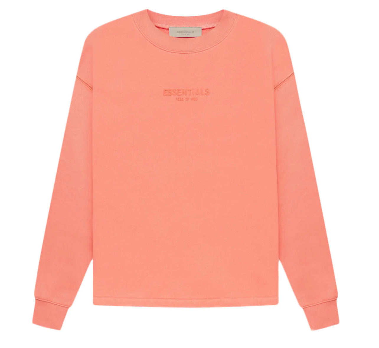 Coral Relaxed Crewneck Fear of God Essentials