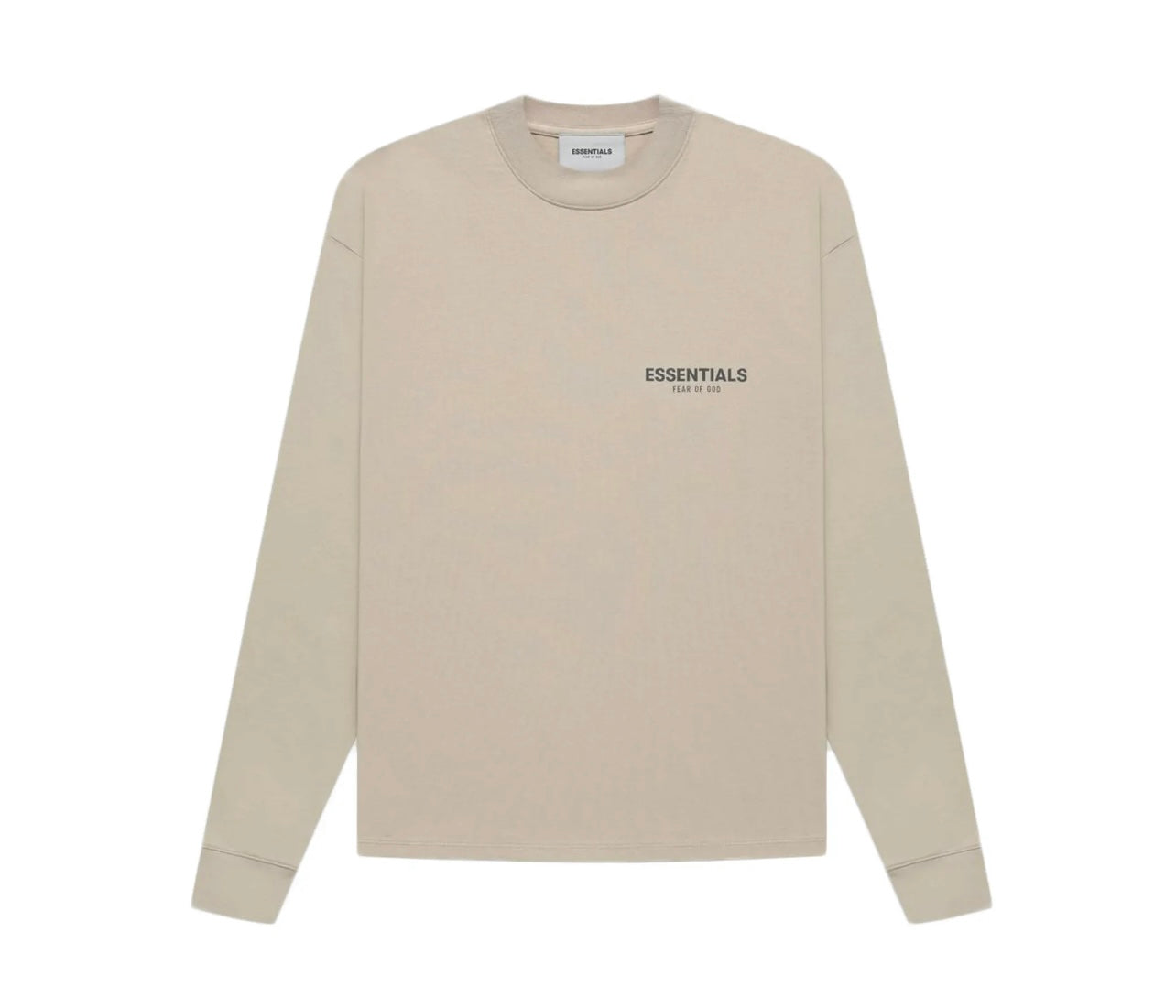 Essentials Core L/S Tan Tee