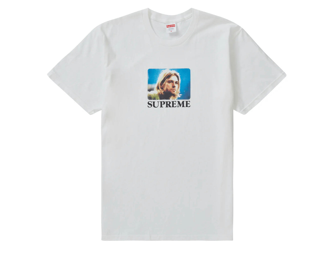 Kurt Cobain Supreme Tee White