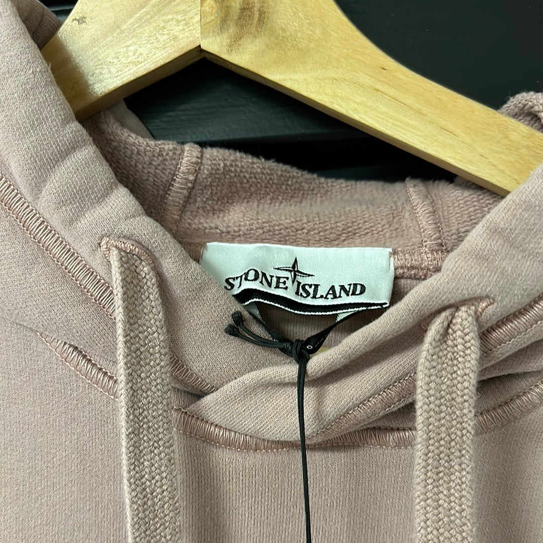 Stone Island Hoodie Rose Quartz (Brand New)