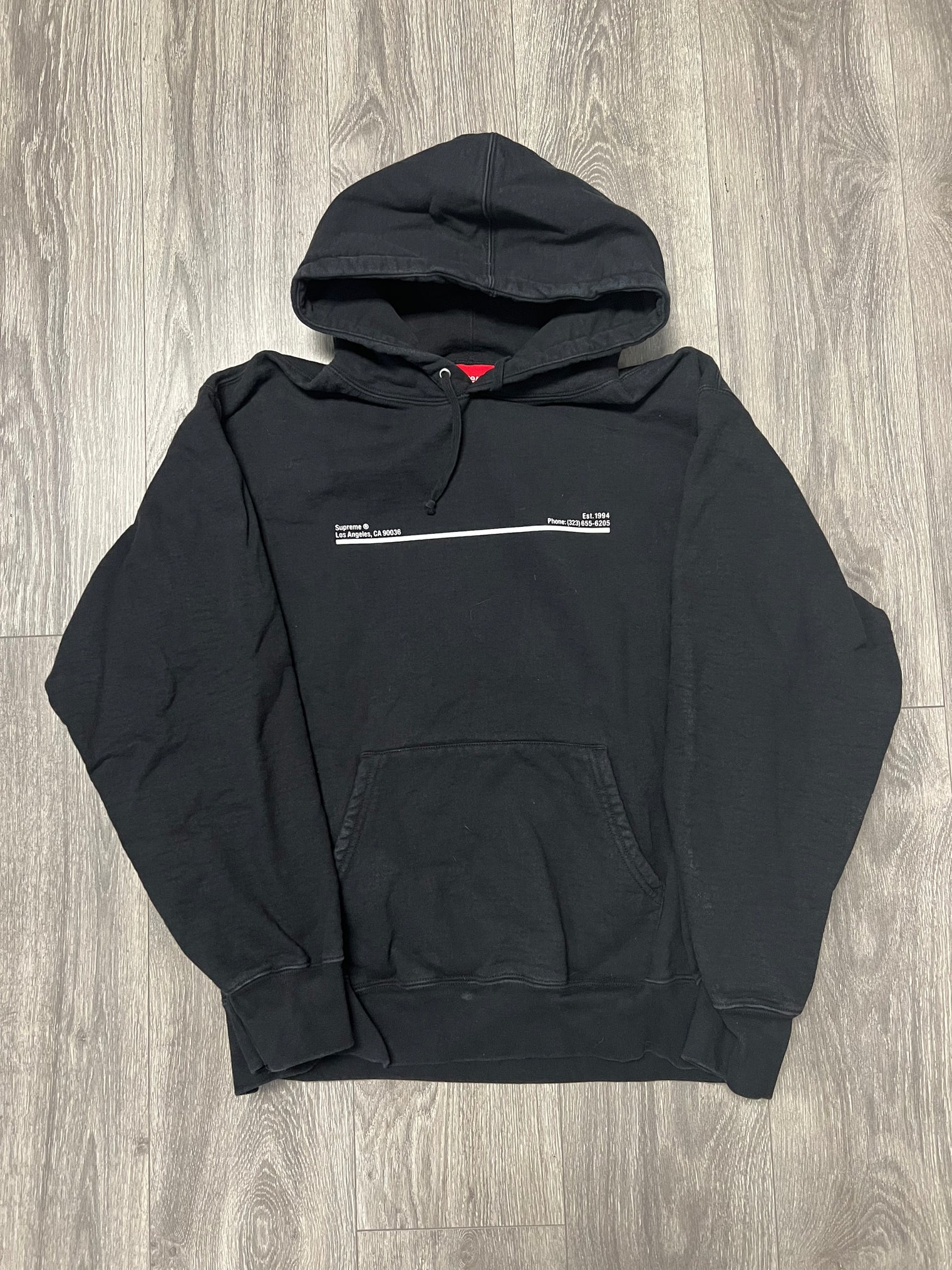 Supreme Est 1994 Los Angeles Hoodie (USED)