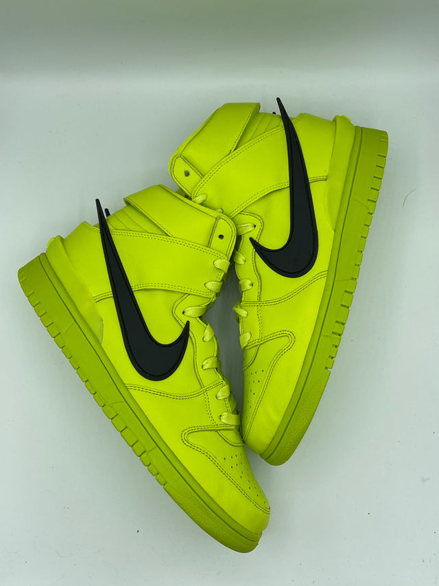 AMBUSH Flash Lime Nike Dunk High