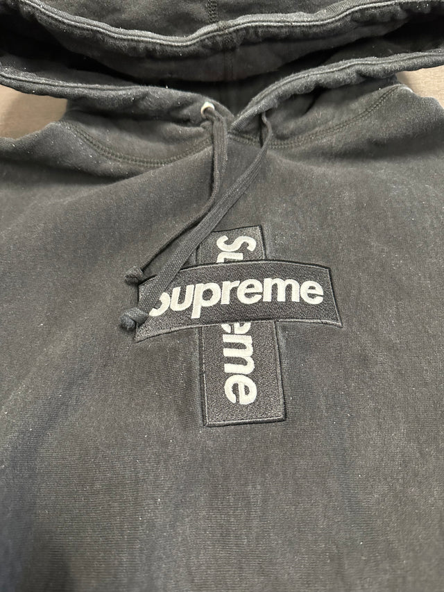 Supreme Cross Box Logo Black (Used)