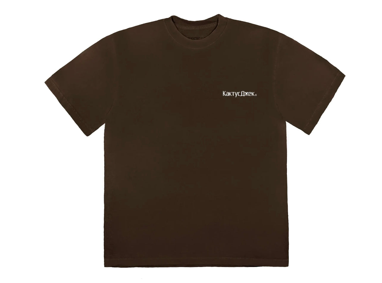 Travis Scott The Sicko Event Tee Brown