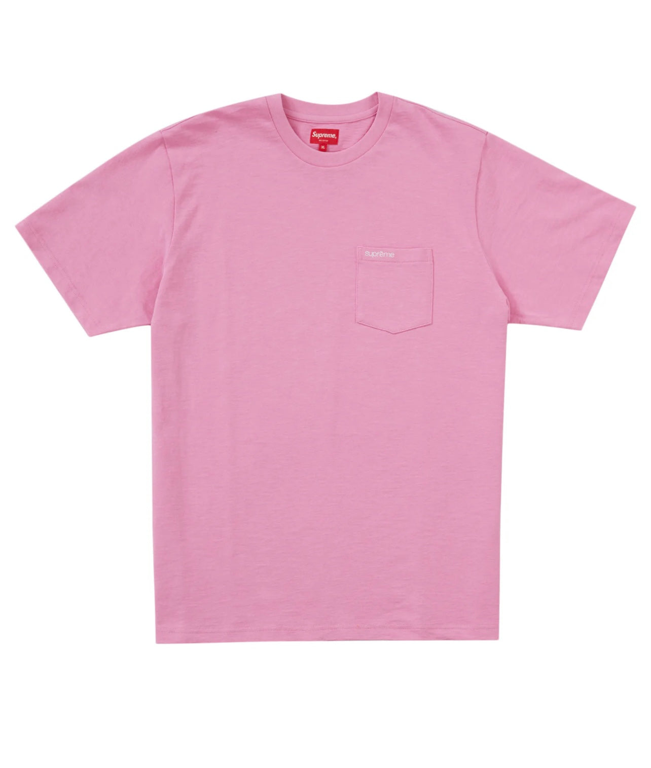 Supreme S/S Pocket Tee Bright Pink(SS22)
