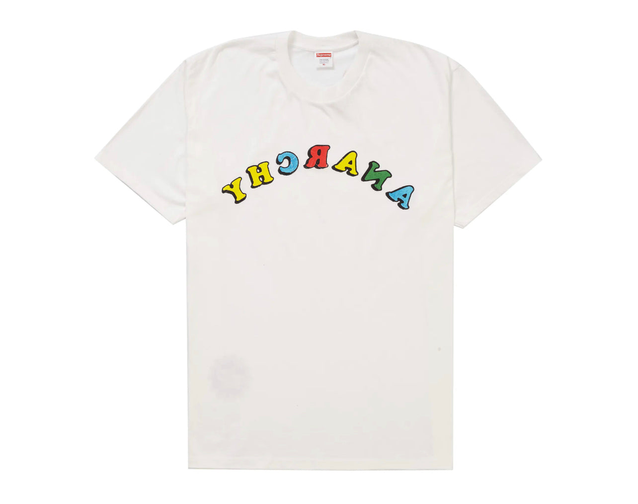 Supreme Jamie Reid Anarchy Tee White