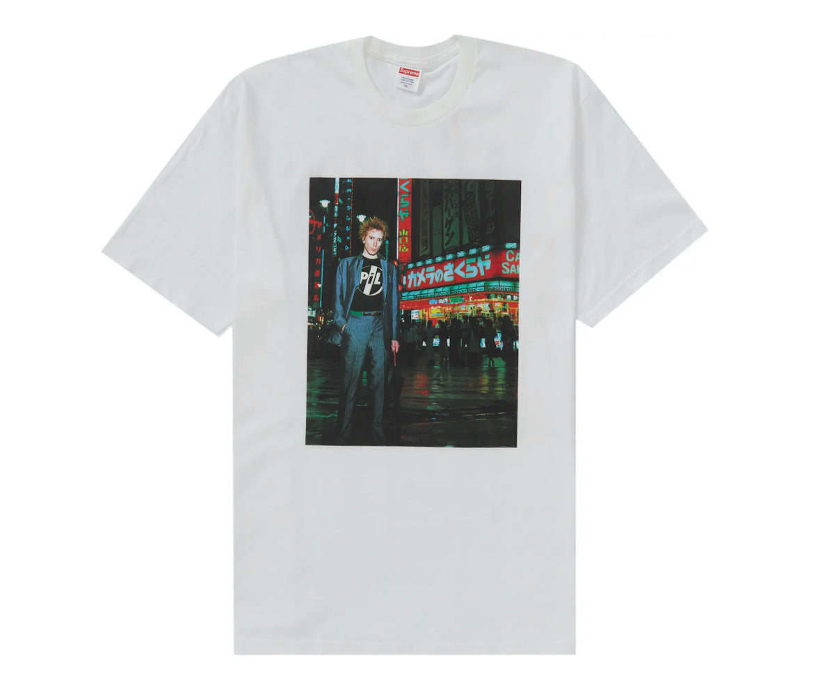 Supreme PiL Live in Tokyo Tee White