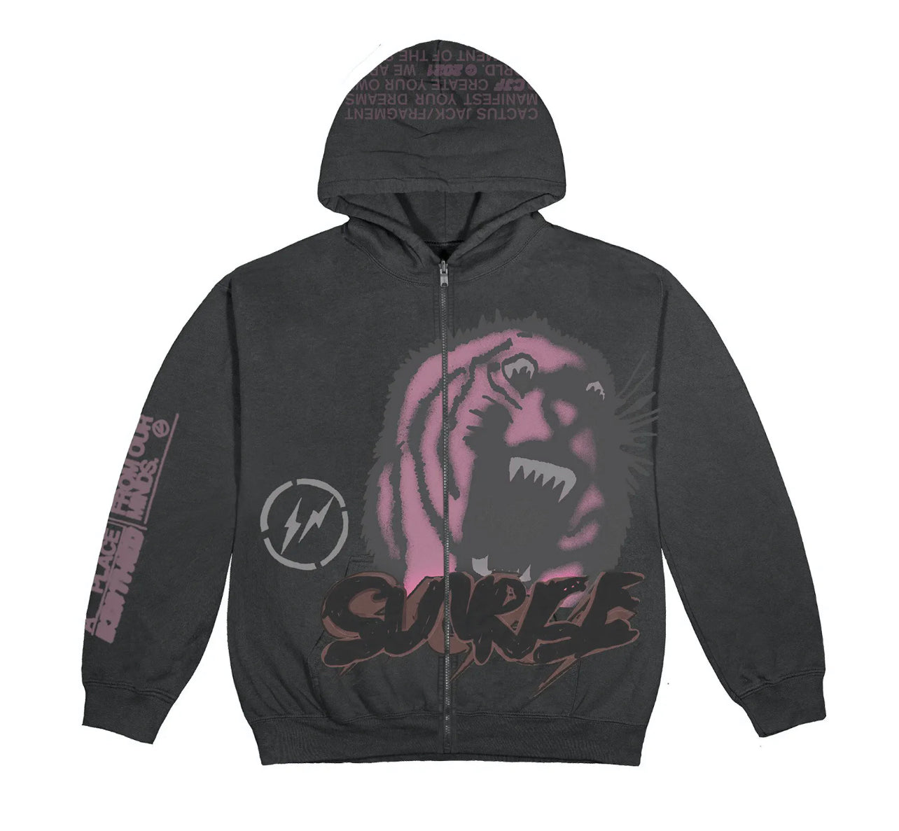 Cactus Jack For Fragment Sunrise Zip Up Hoodie